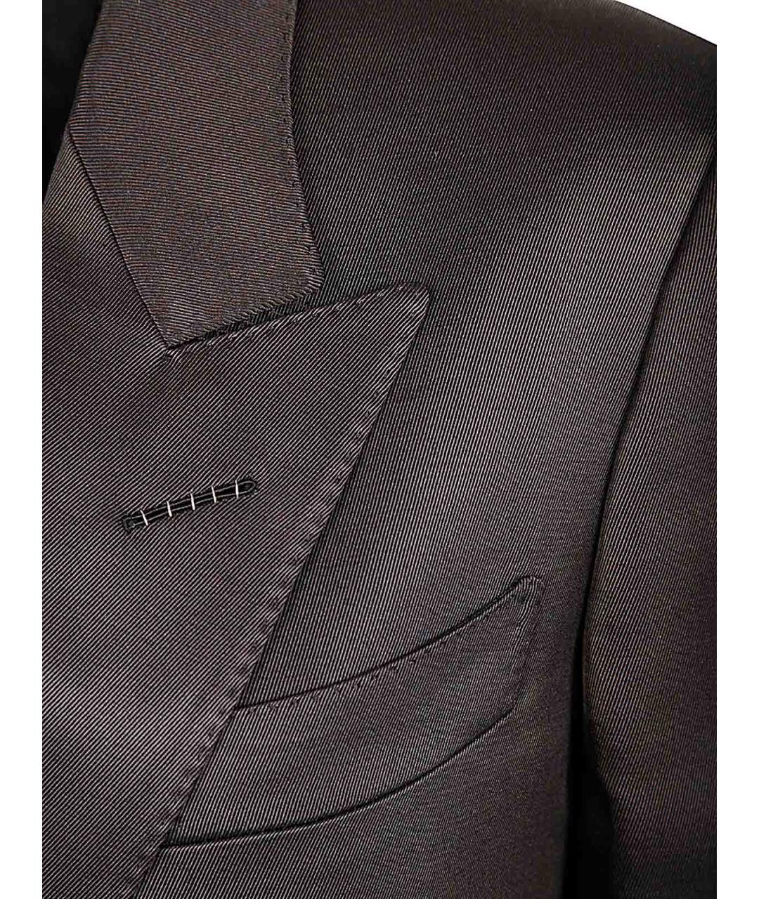 TOM FORD Коричневый шелковый жакет/пиджак, фото 3