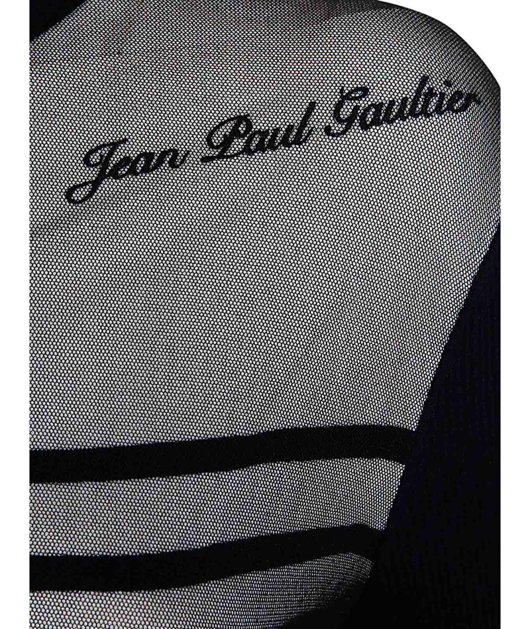 JEAN PAUL GAULTIER Синее вискозное повседневное платье, фото 3