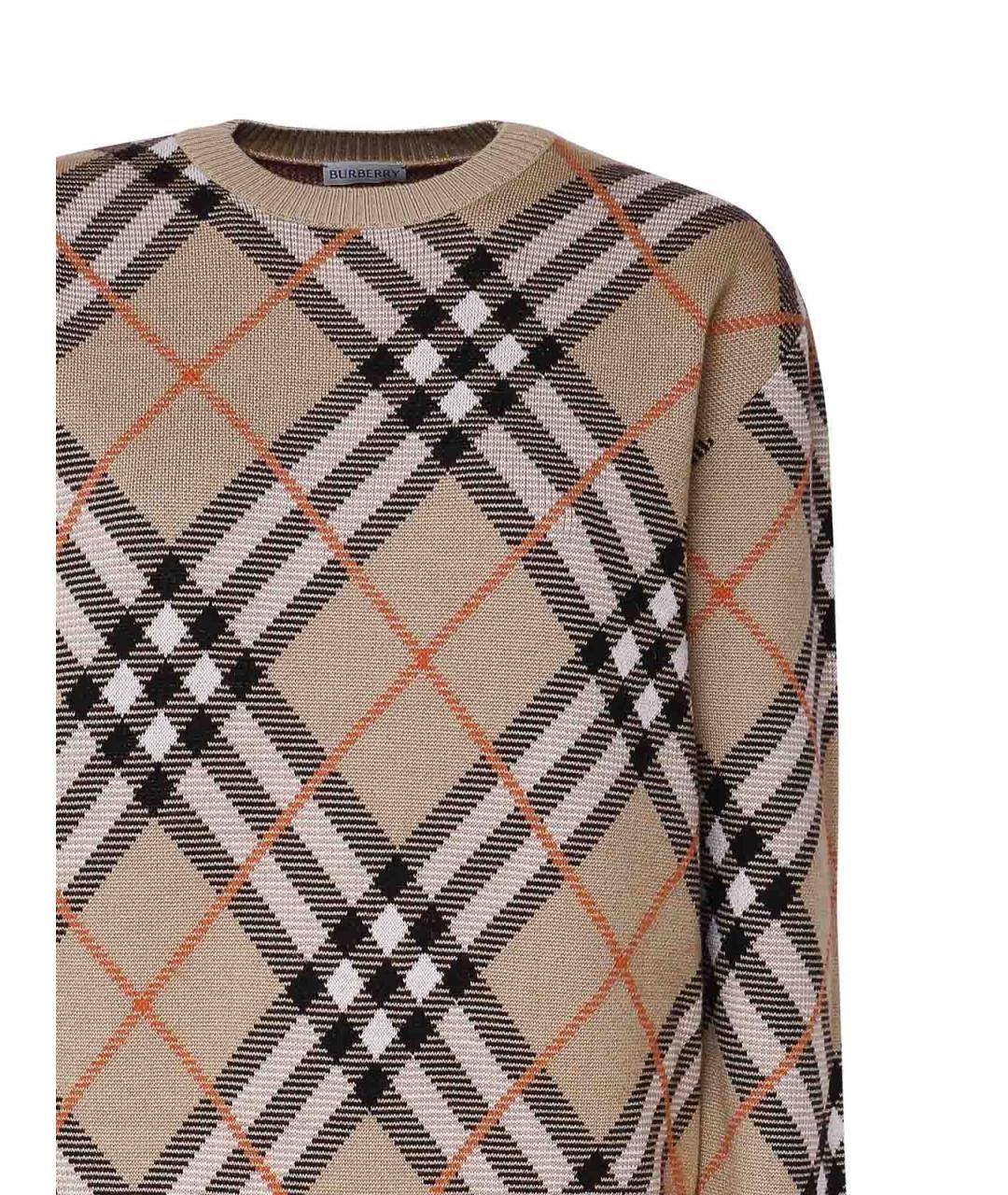 BURBERRY Мульти кашемировый джемпер / свитер, фото 3