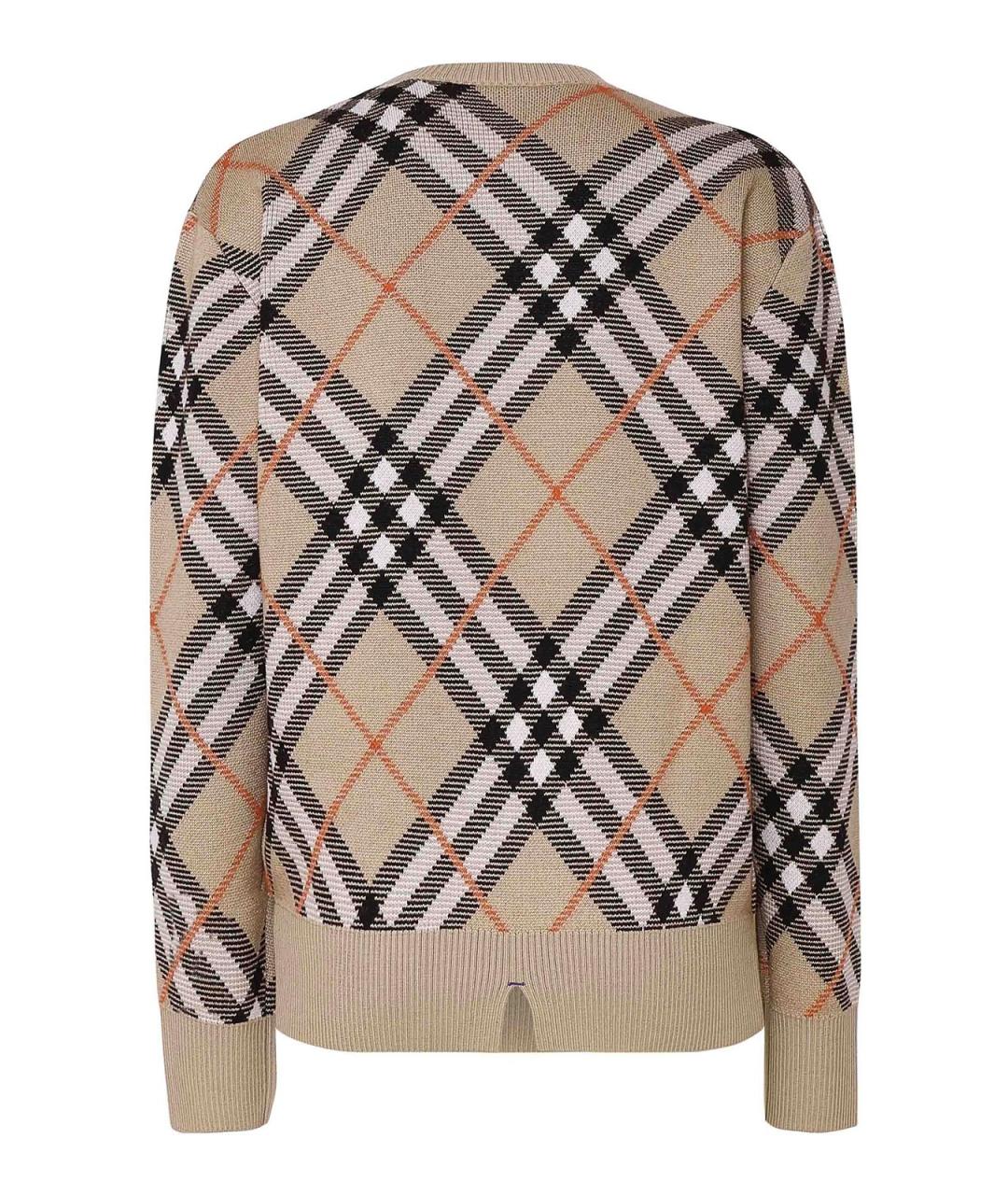 BURBERRY Мульти кашемировый джемпер / свитер, фото 2