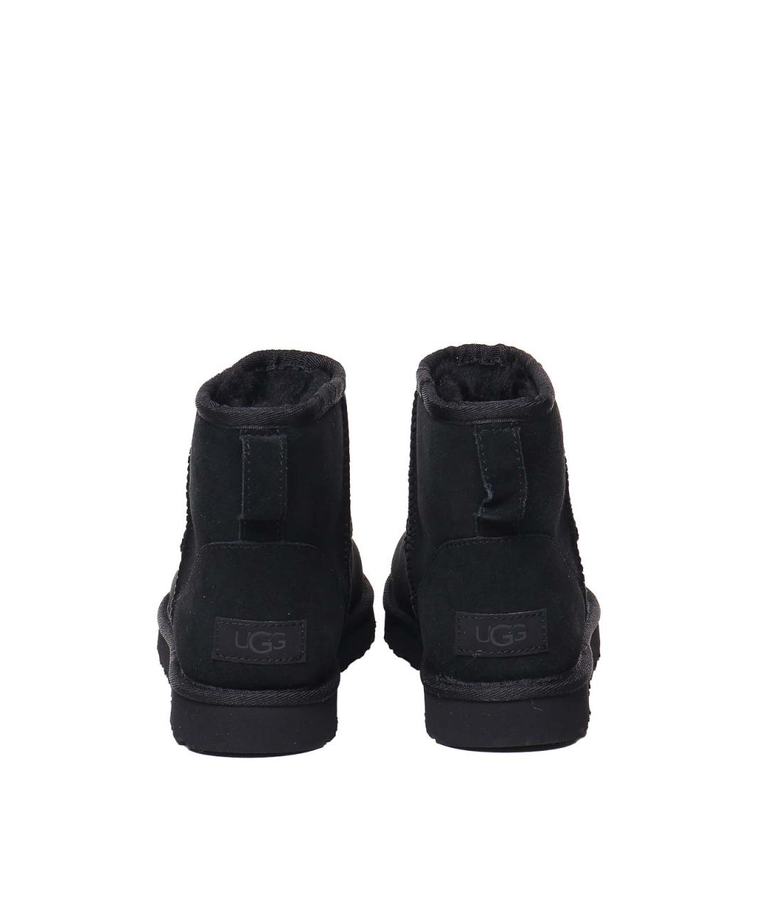 UGG Черные кожаные ботильоны, фото 2