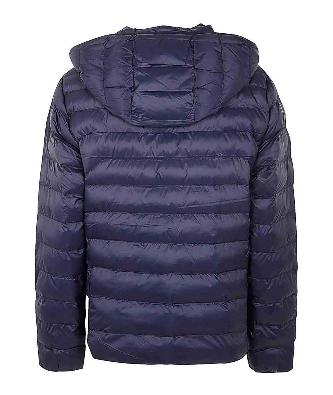 POLO RALPH LAUREN Синяя полиамидовая куртка, фото 2