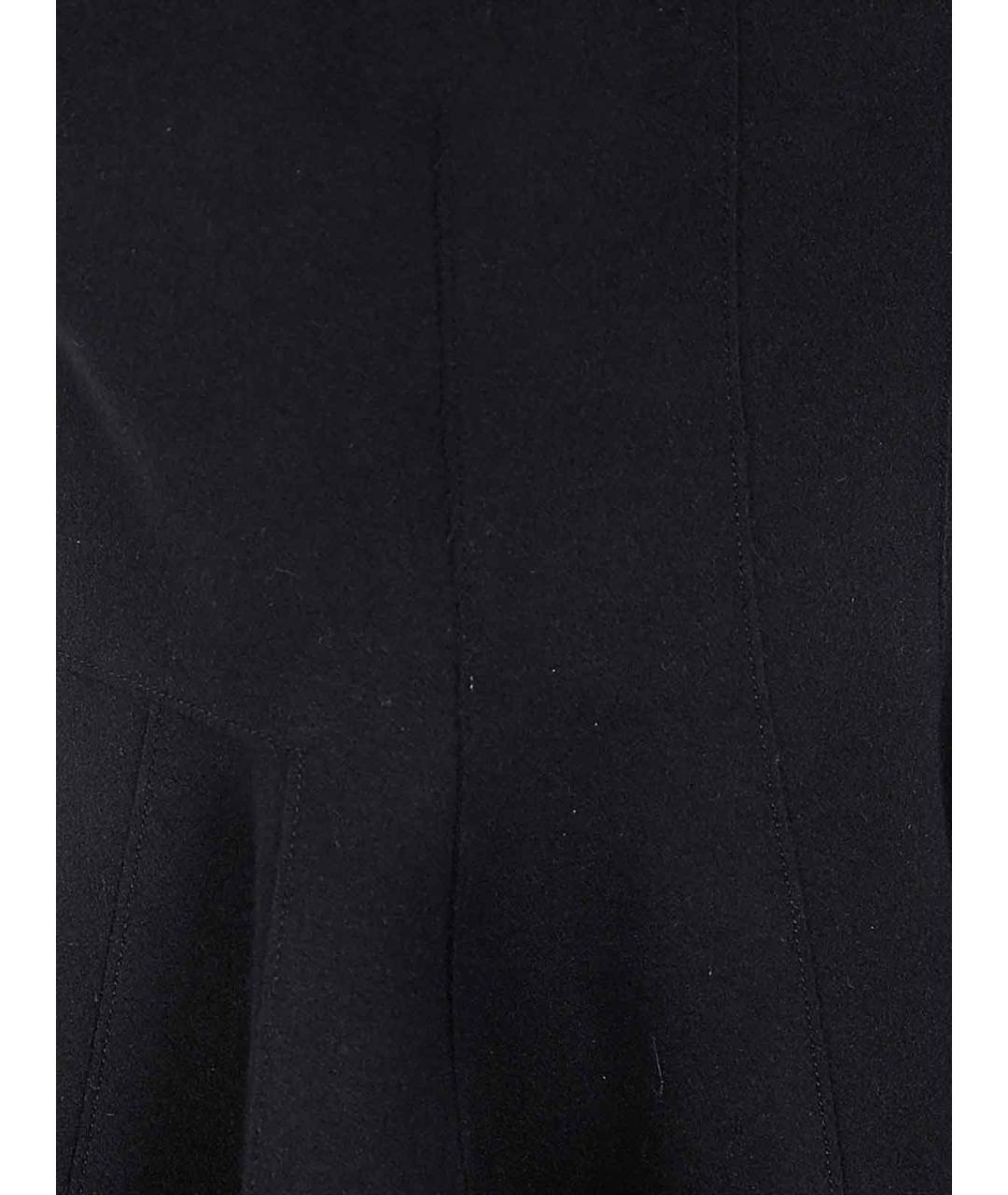 LANVIN Черная шерстяная майка, фото 3