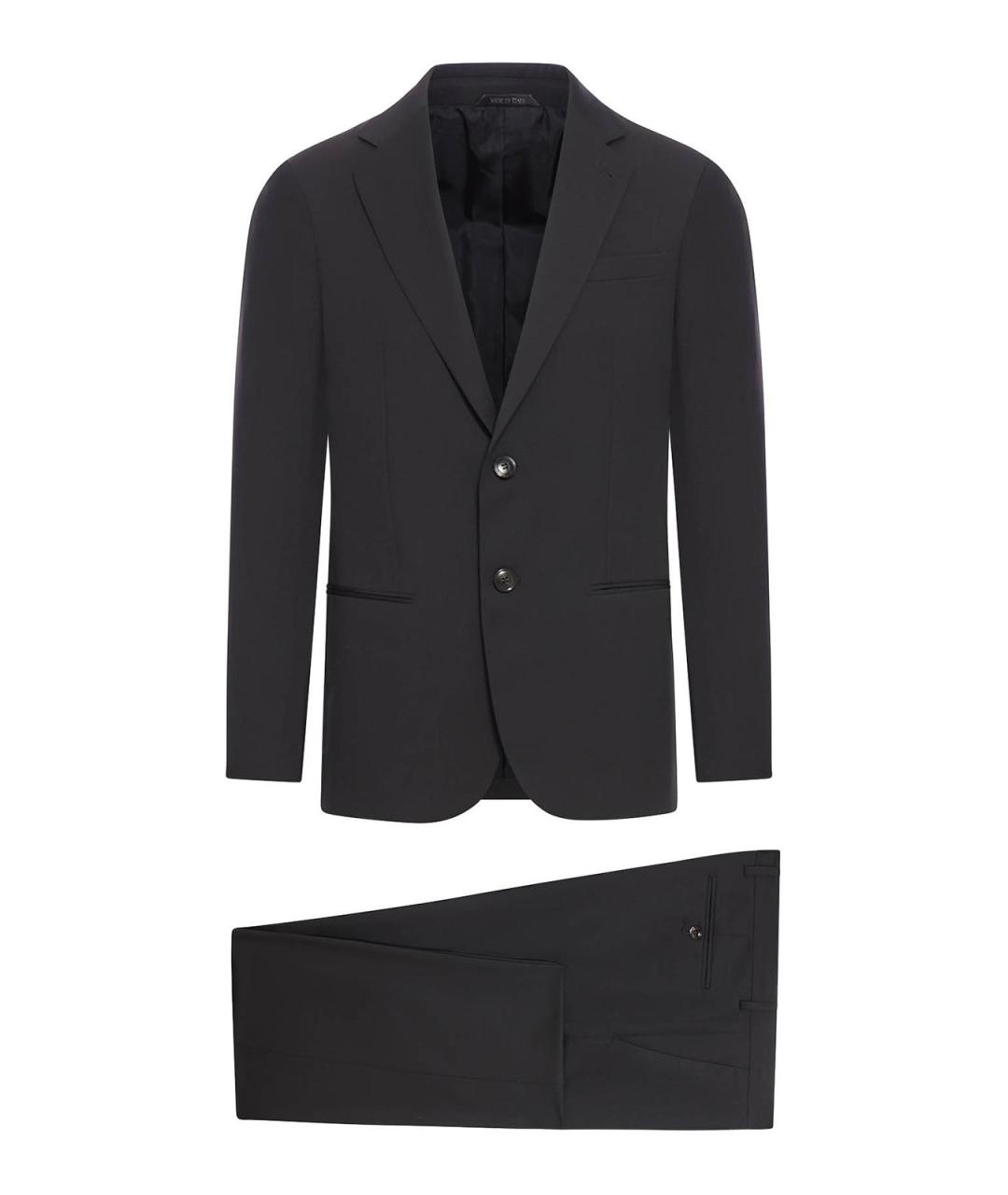 GIORGIO ARMANI Черный классический костюм, фото 1