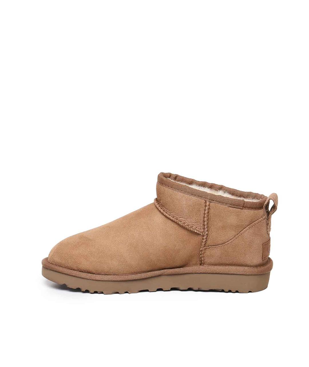 UGG Коричневые замшевые ботинки, фото 4