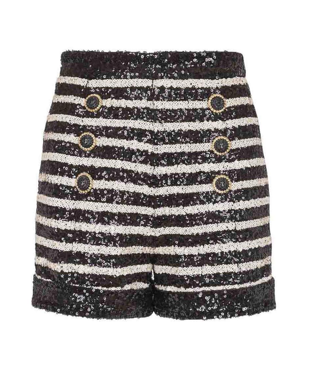 BALMAIN Черные шорты, фото 1