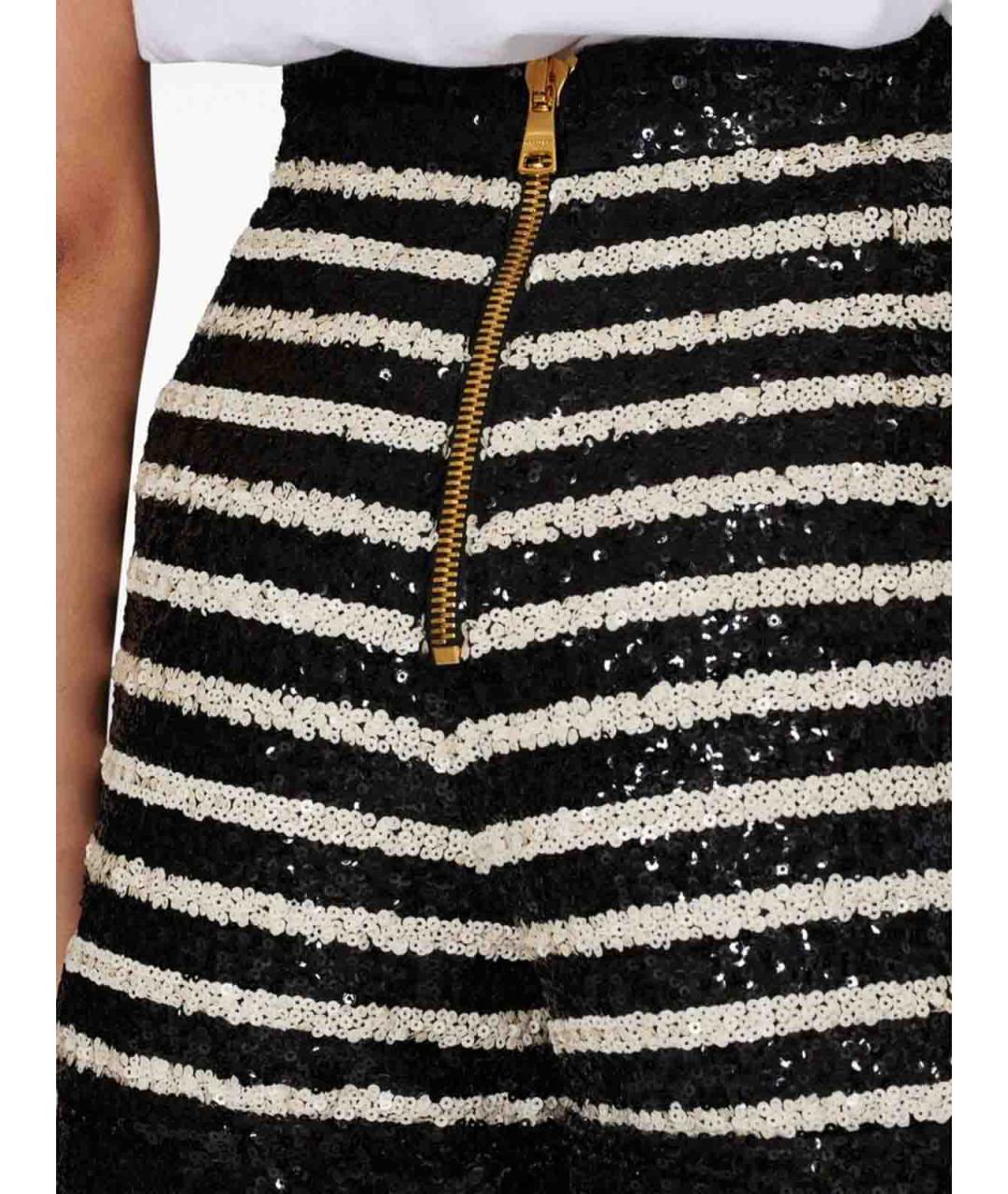 BALMAIN Черные шорты, фото 6