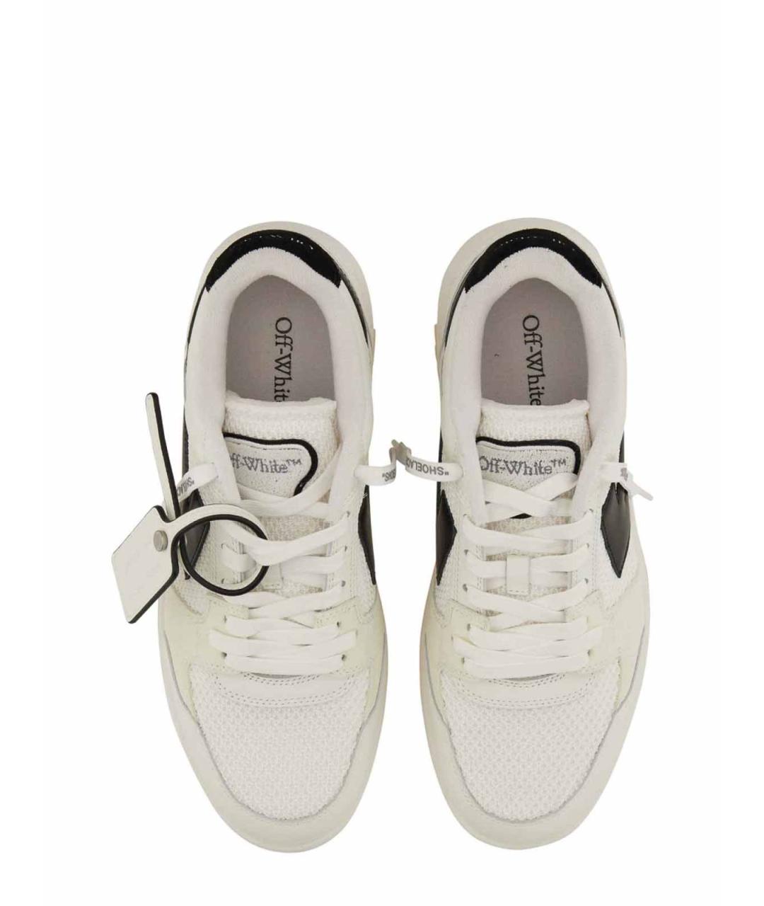OFF-WHITE Мульти синтетические низкие кроссовки / кеды, фото 6