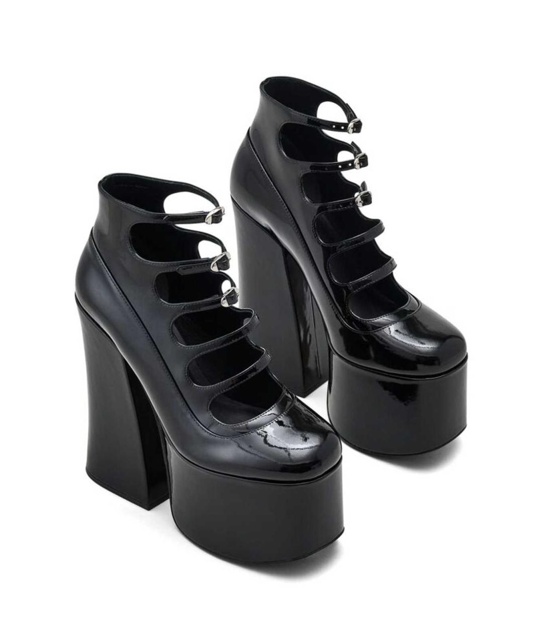 MARC JACOBS Черные кожаные сандалии, фото 5