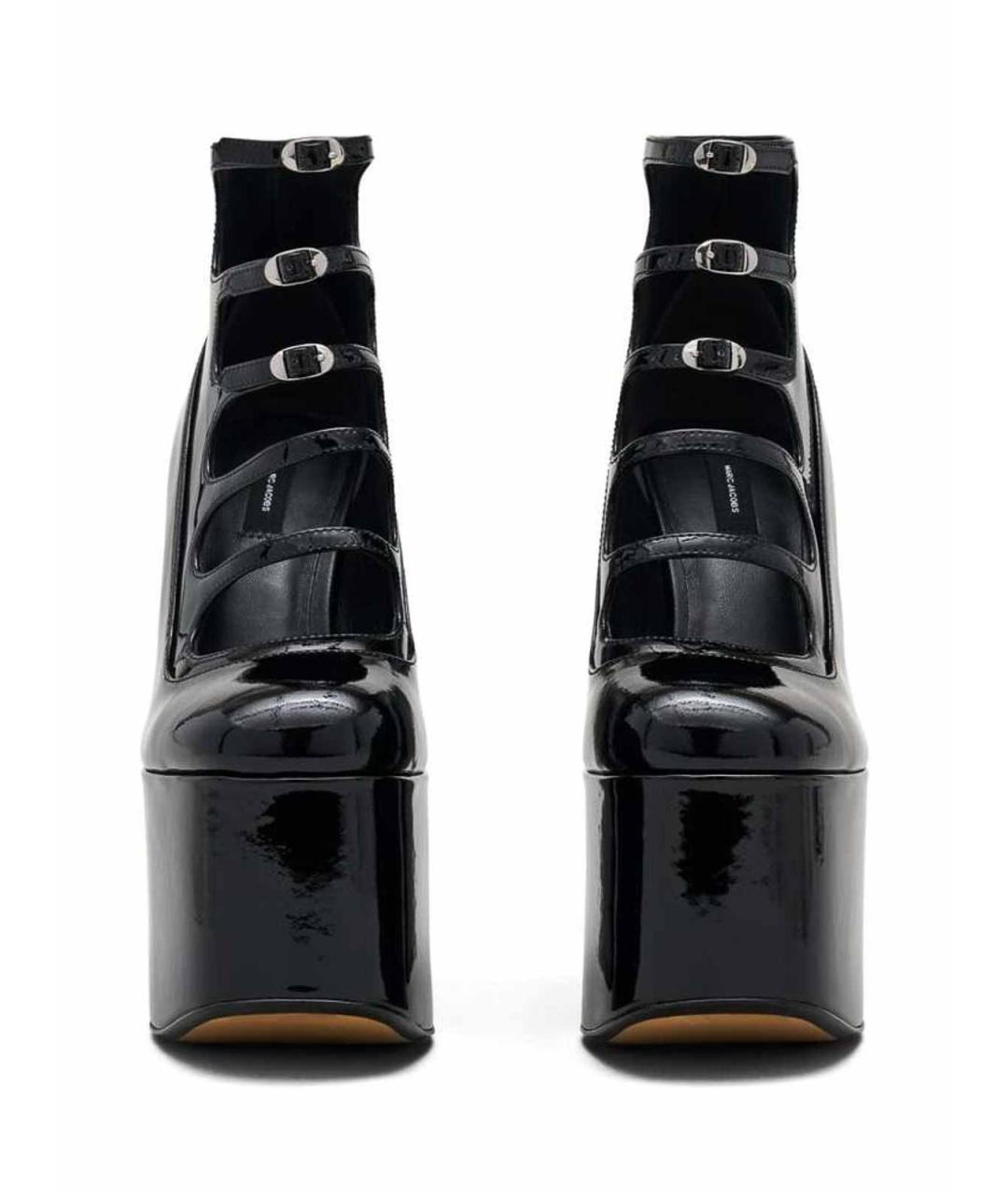 MARC JACOBS Черные кожаные сандалии, фото 2