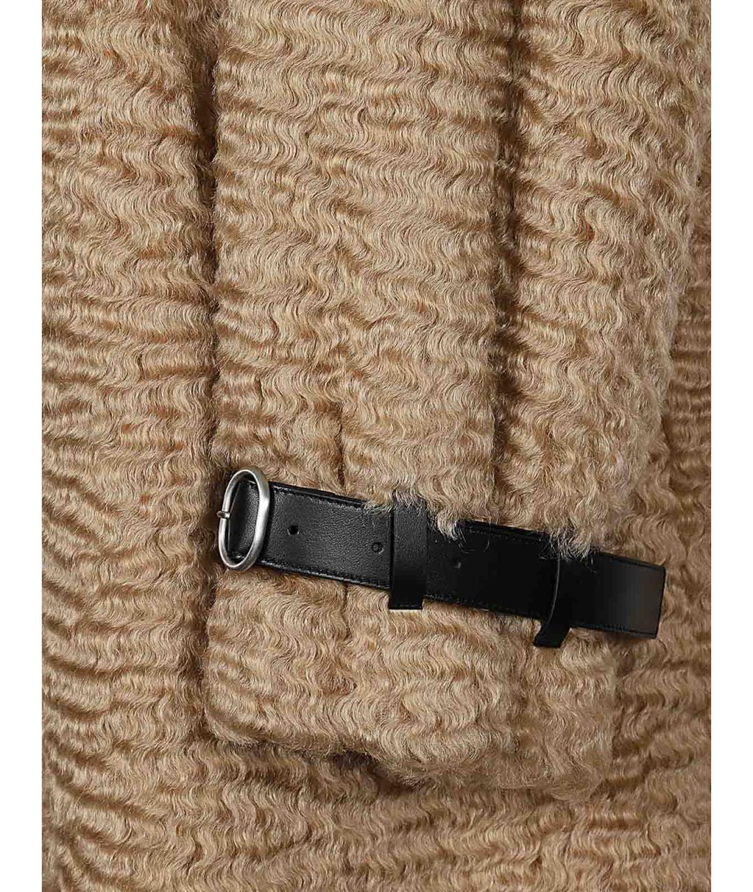 JIL SANDER Бежевая хлопковая куртка, фото 3