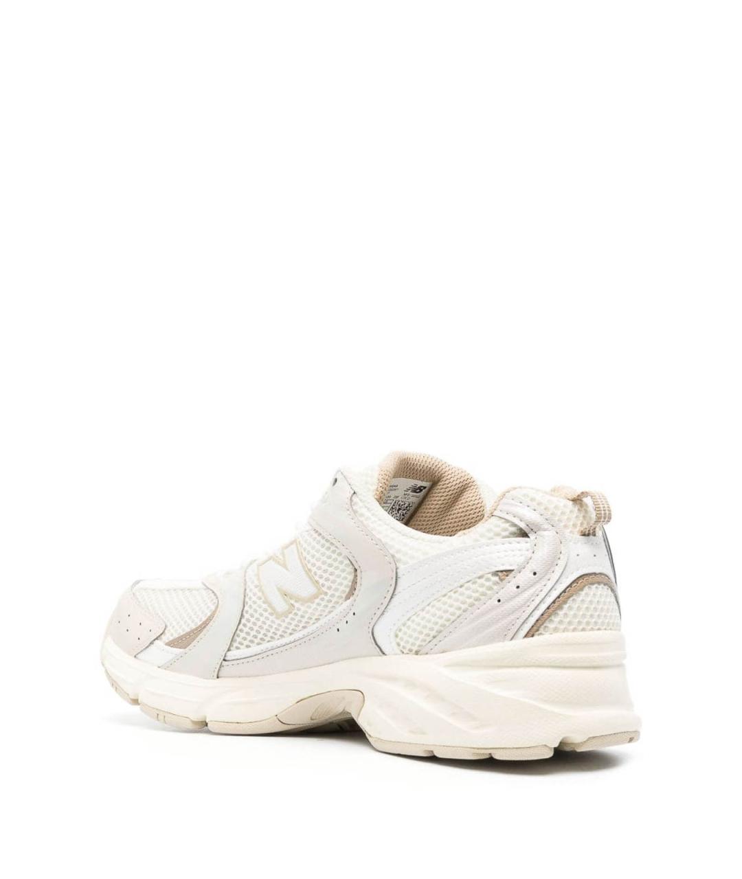 NEW BALANCE Бежевые кожаные кроссовки, фото 4