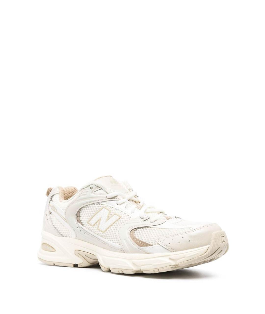 NEW BALANCE Бежевые кожаные кроссовки, фото 2