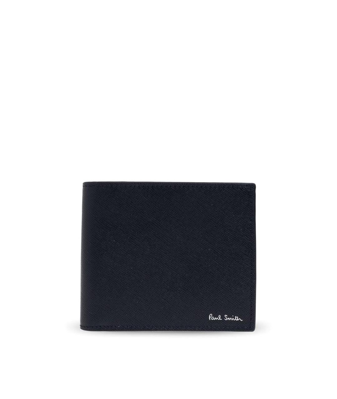 PAUL SMITH Черный кожаный кошелек, фото 1