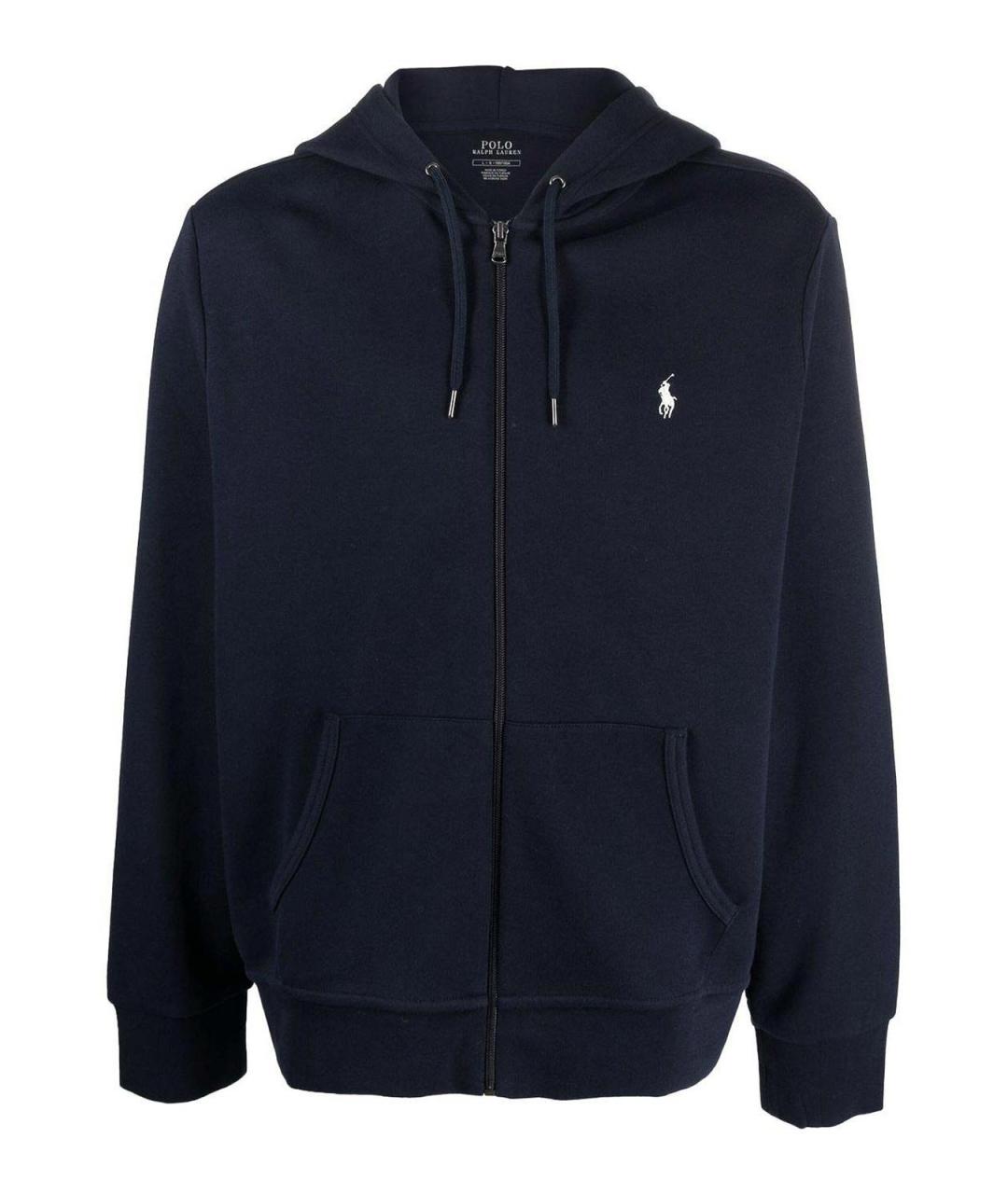 POLO RALPH LAUREN Синий хлопковый джемпер / свитер, фото 1