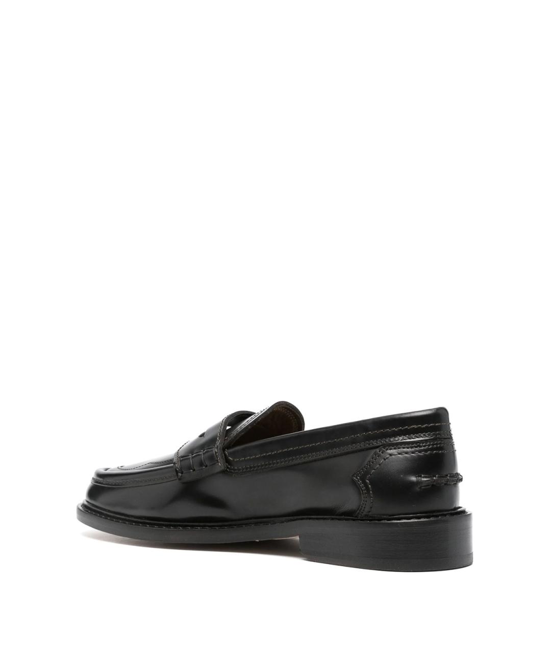 PAUL SMITH Черные кожаные лоферы, фото 3