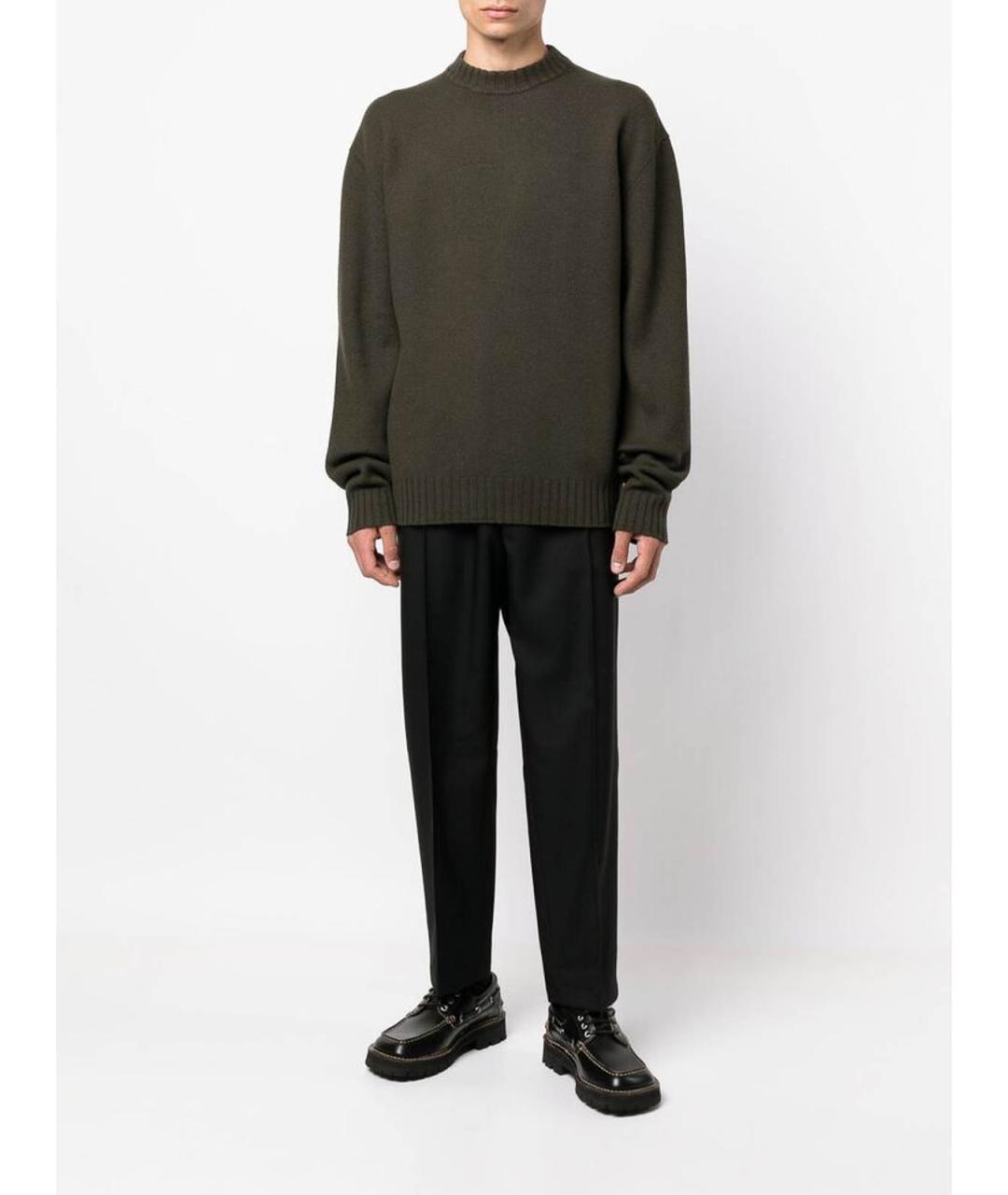 JIL SANDER Черные хлопковые шорты, фото 2