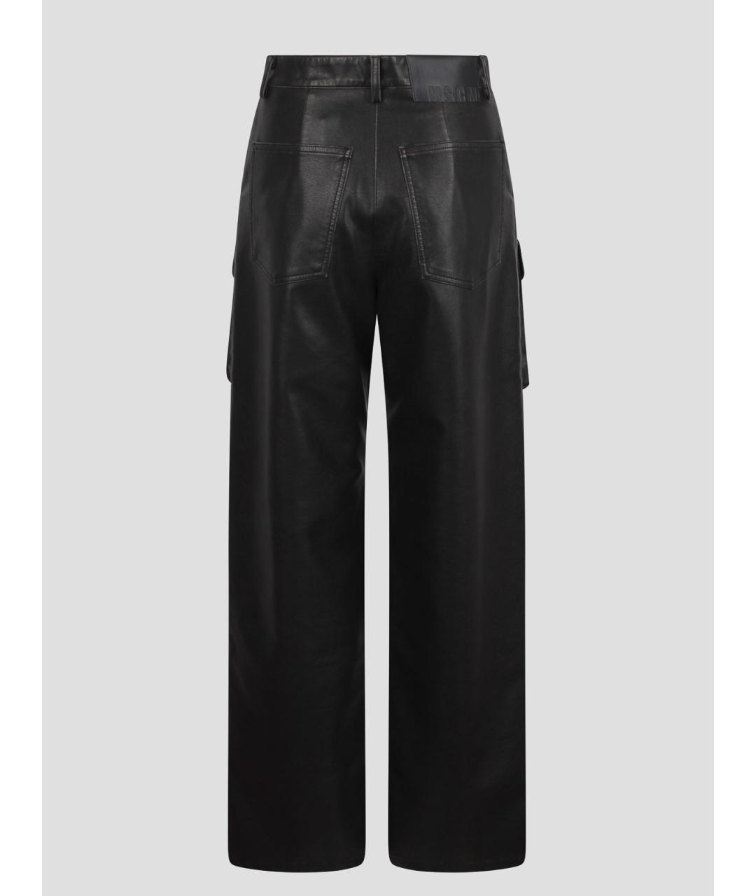 MSGM Черные брюки широкие, фото 2