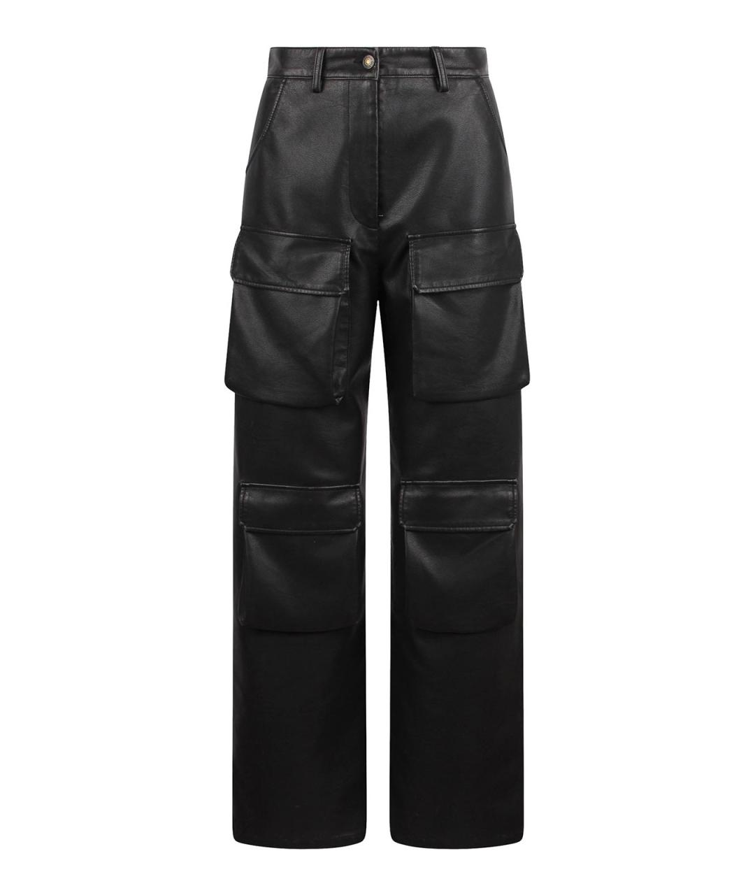 MSGM Черные брюки широкие, фото 1