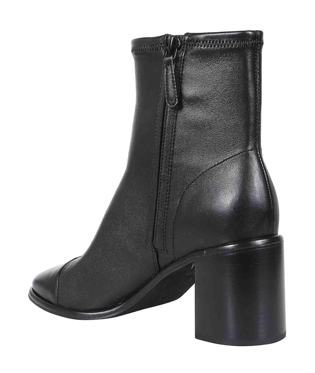 TORY BURCH Черные кожаные ботильоны, фото 3