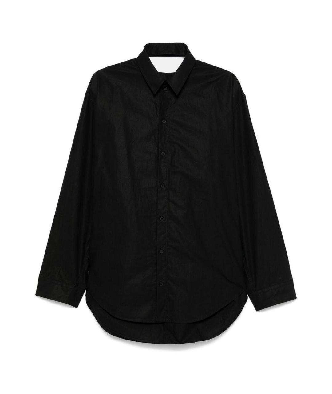 BALENCIAGA Черное хлопковое повседневное платье, фото 1