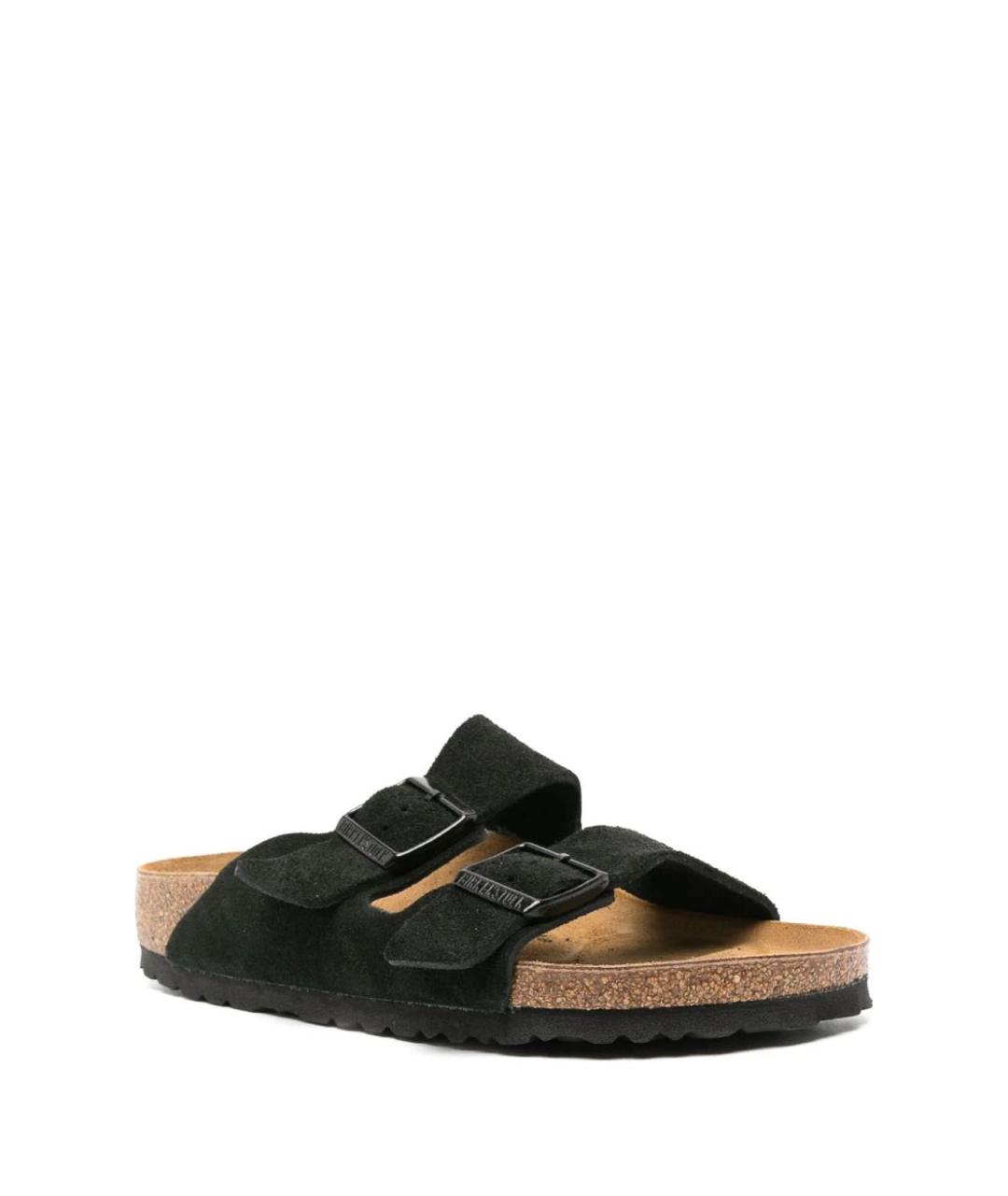 BIRKENSTOCK Черные замшевые сандалии, фото 3