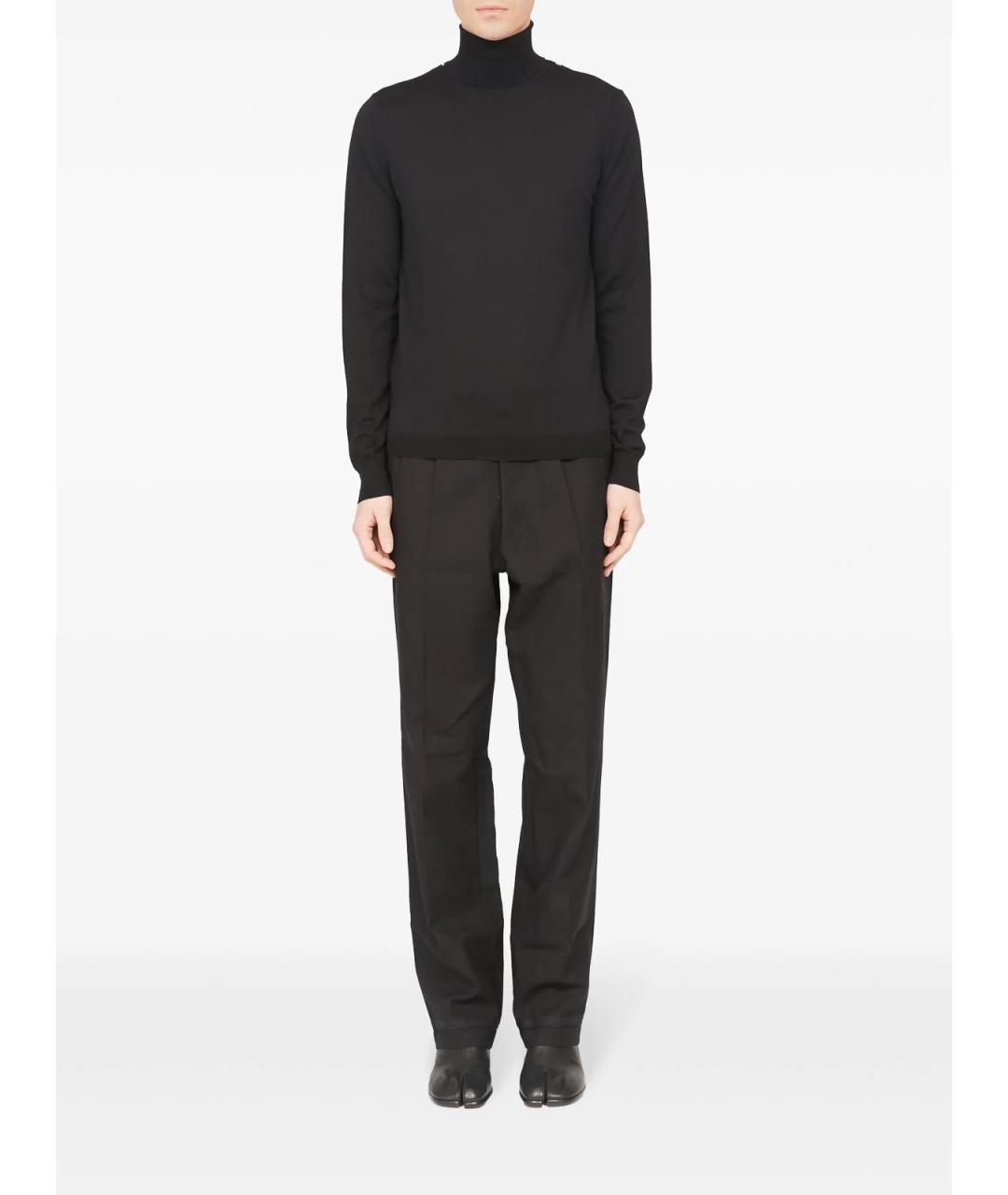 MAISON MARGIELA Черный шерстяной джемпер / свитер, фото 2