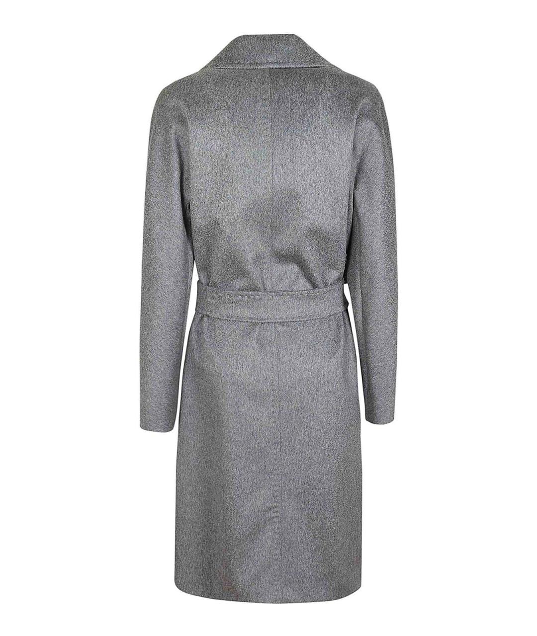 MAX MARA Серое шерстяное пальто, фото 2