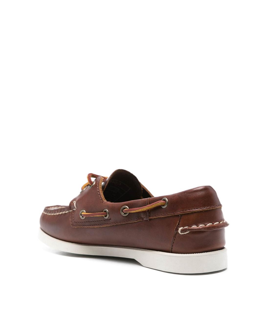 SEBAGO Коричневые текстильные лоферы, фото 3