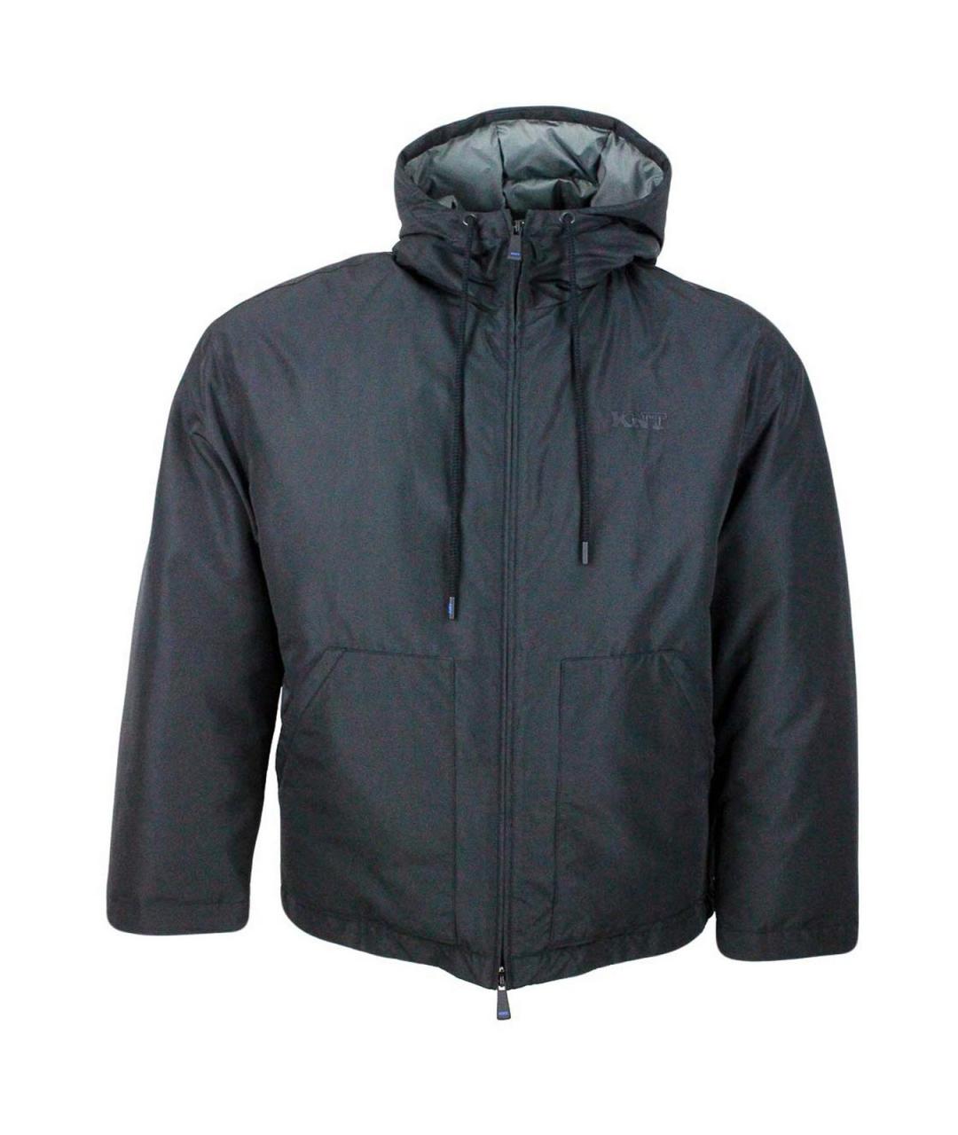KITON Черная полиэстеровая куртка, фото 1