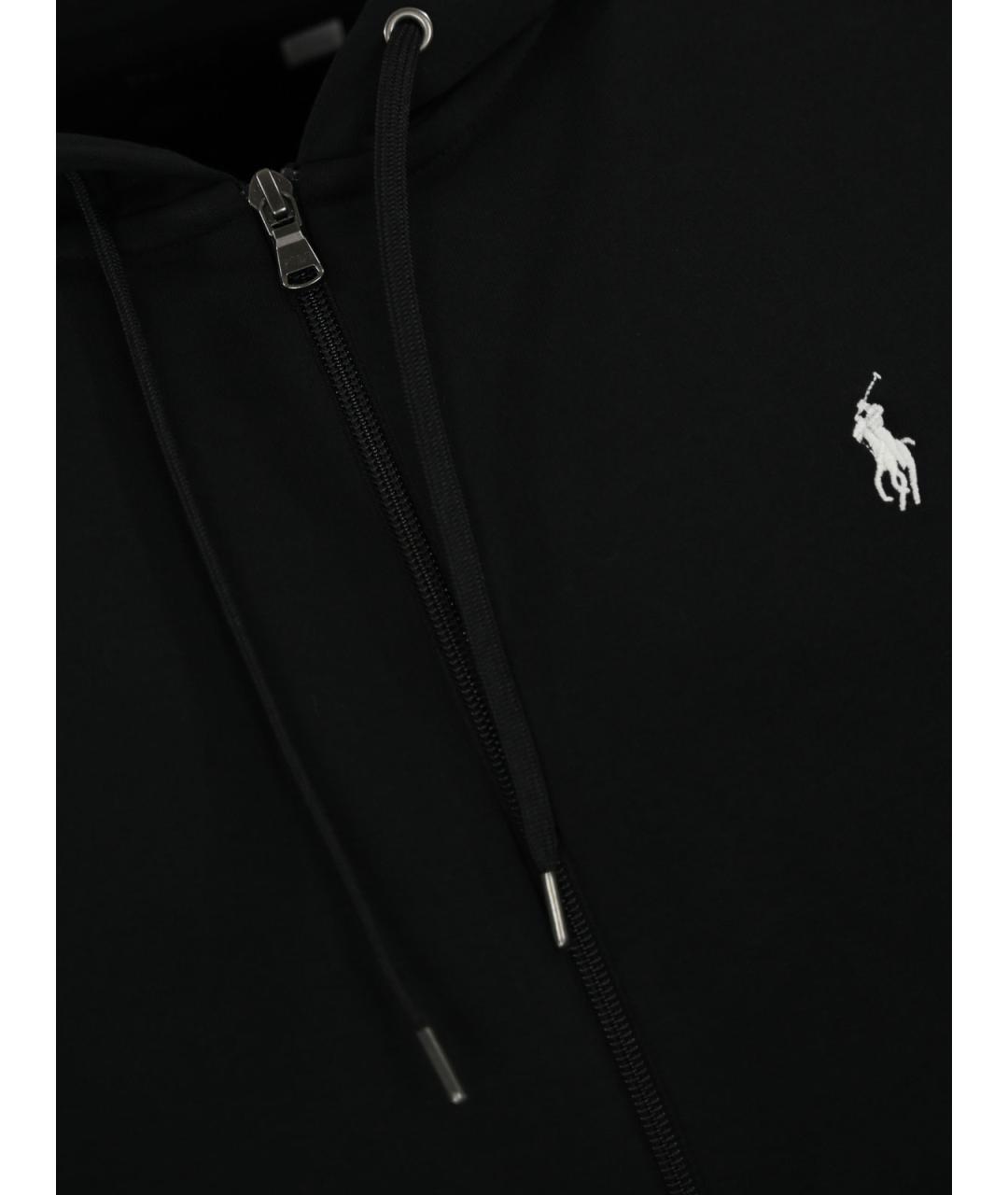 POLO RALPH LAUREN Черный хлопковый джемпер / свитер, фото 3