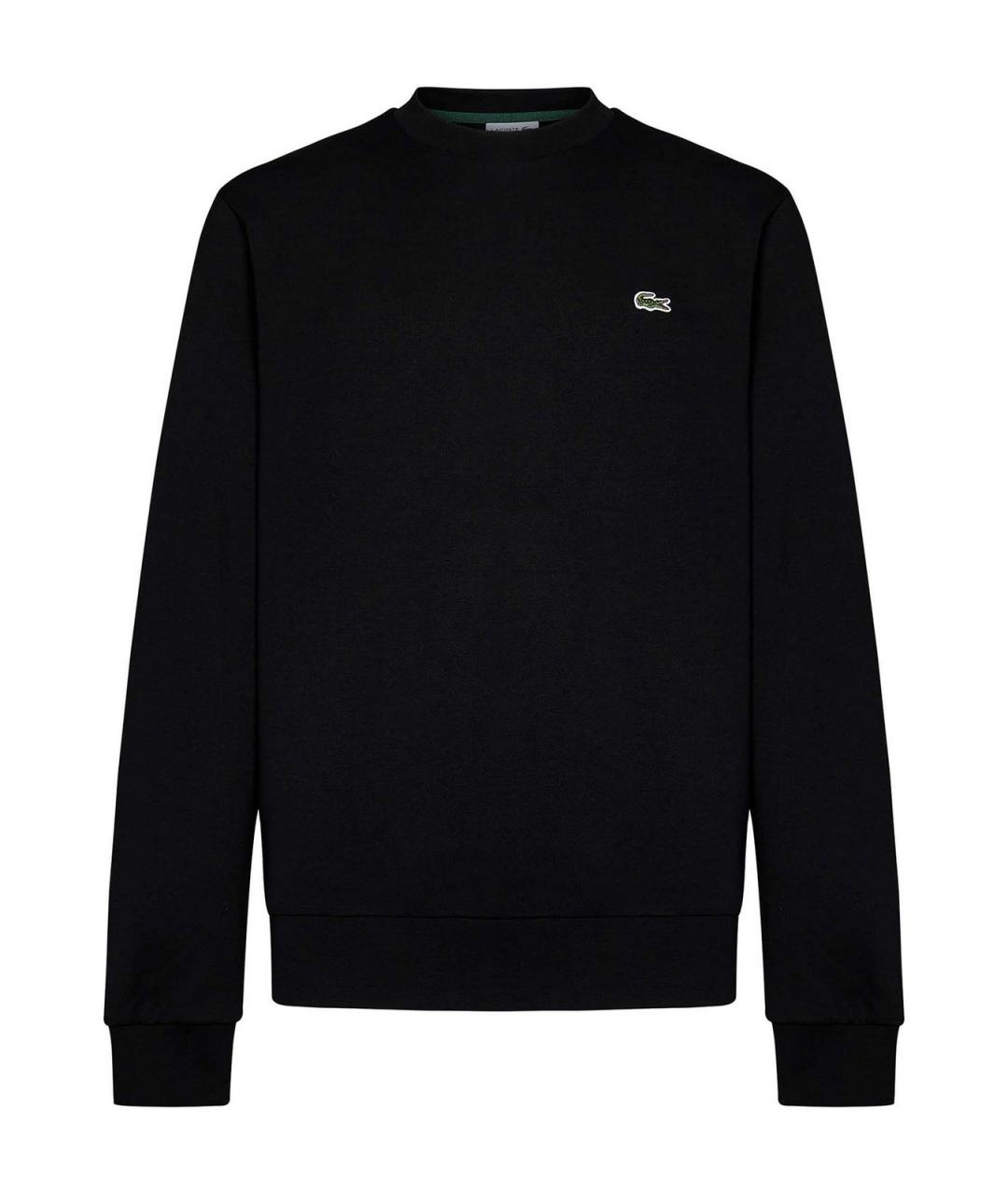 LACOSTE Черный полиэстеровый джемпер / свитер, фото 1