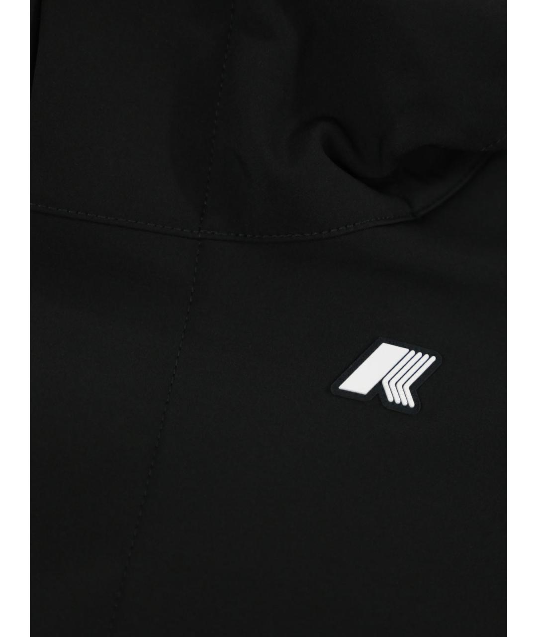 K-WAY Черная полиэстеровая куртка, фото 3