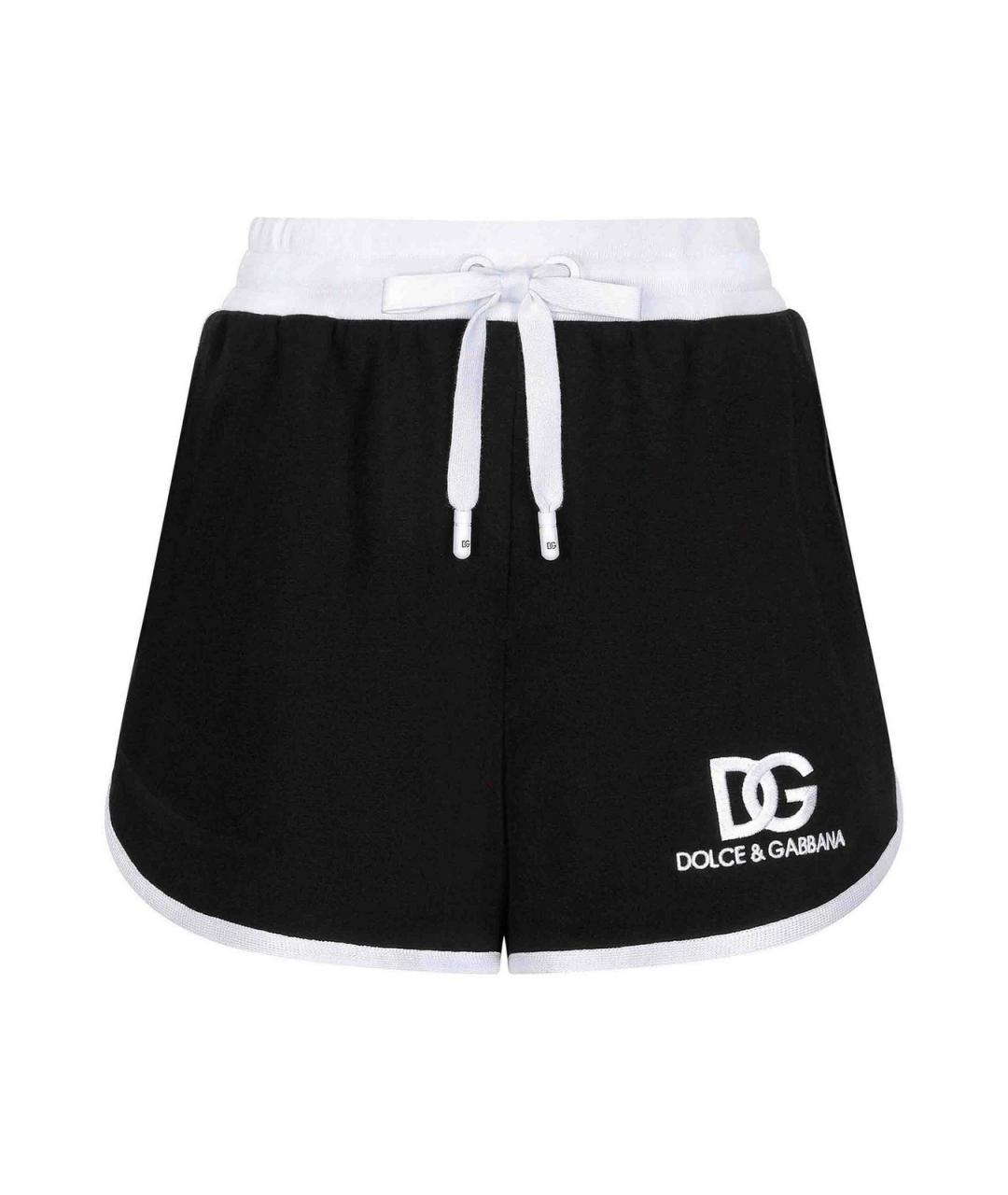 DOLCE&GABBANA Черные шорты, фото 1