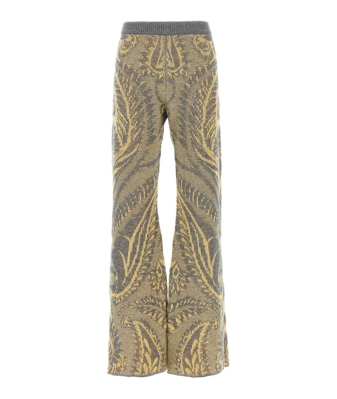 ETRO Мульти шерстяные брюки широкие, фото 1
