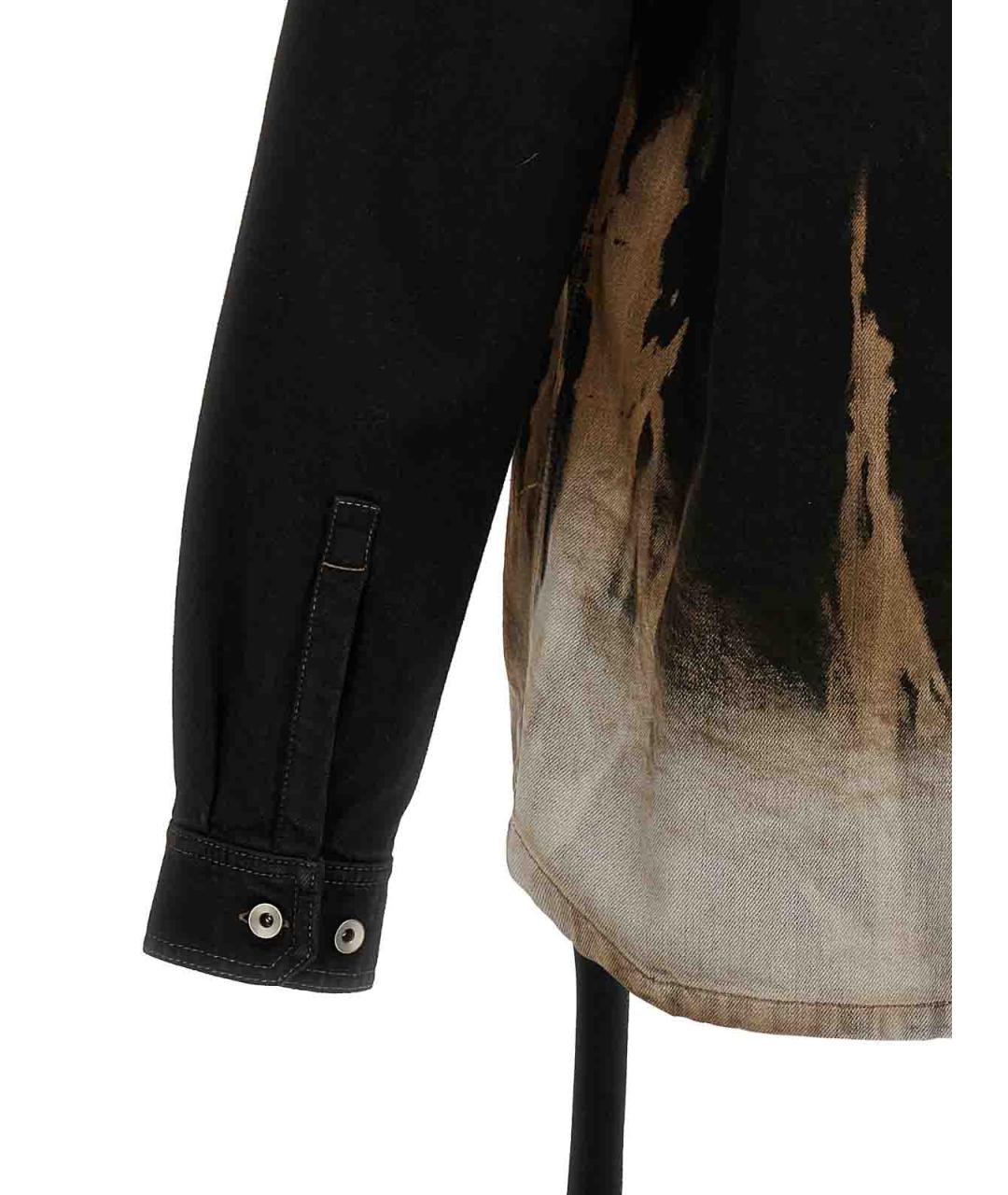 RICK OWENS DRKSHDW Черный хлопковый пиджак, фото 4