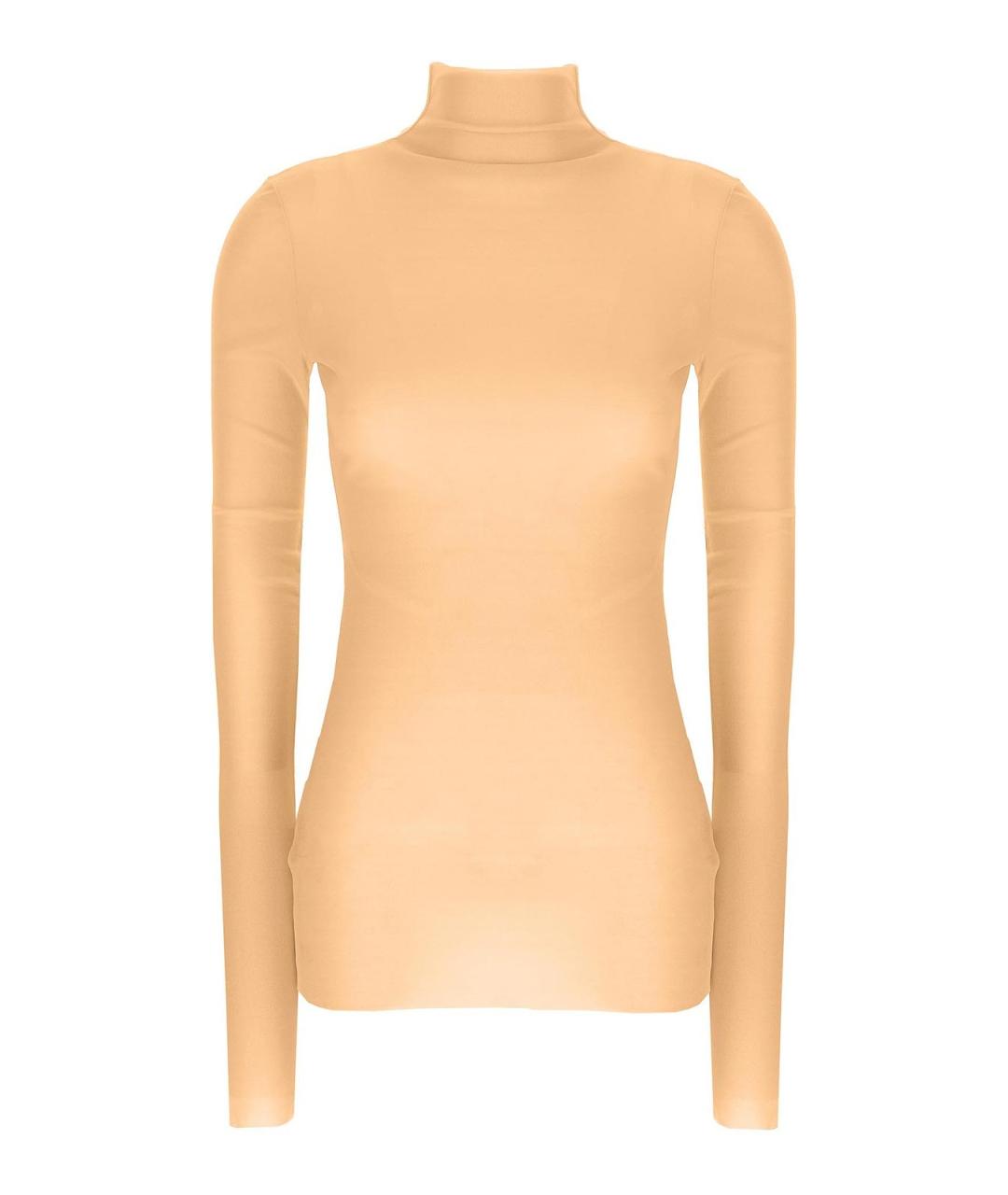 JIL SANDER Розовая шелковая майка, фото 1