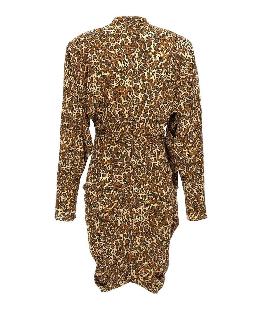 ISABEL MARANT Мульти шелковое повседневное платье, фото 2