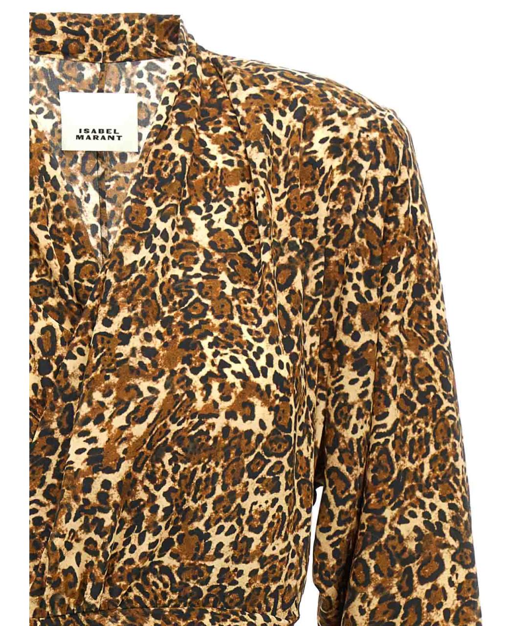 ISABEL MARANT Мульти шелковое повседневное платье, фото 3