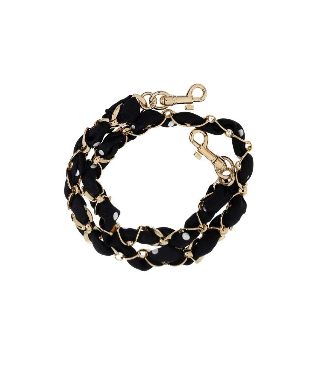 DOLCE&GABBANA Черная тканевая сумка через плечо, фото 3