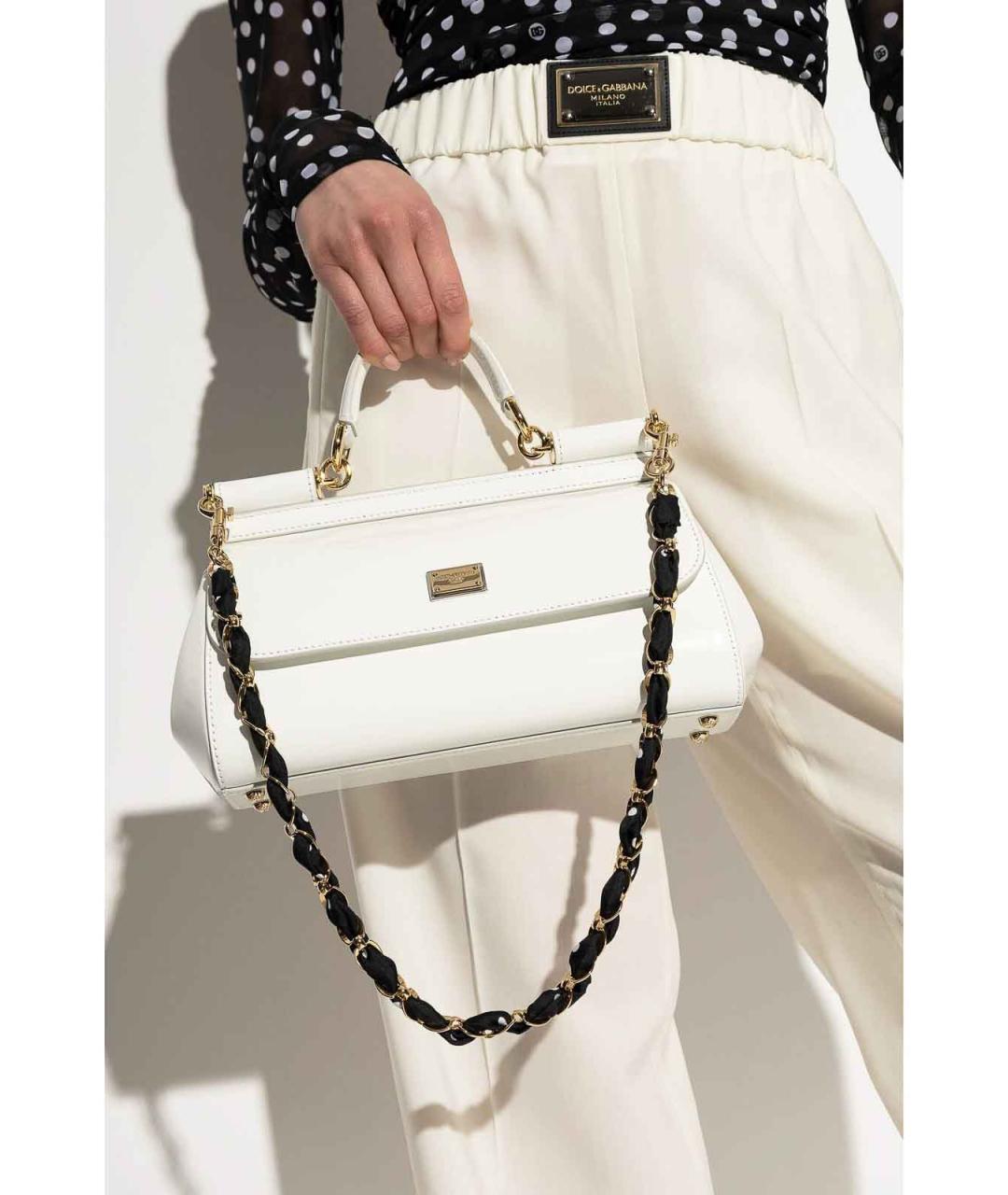 DOLCE&GABBANA Черная тканевая сумка через плечо, фото 2