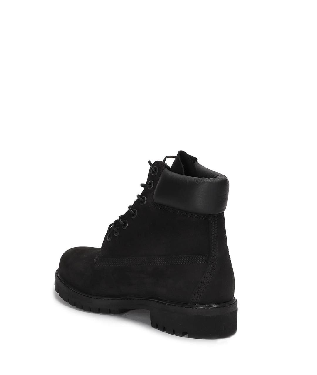 TIMBERLAND Черные нубуковые высокие ботинки, фото 3