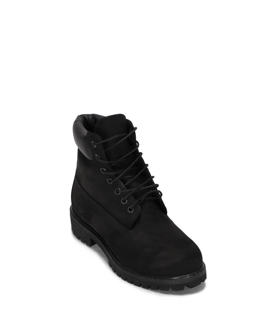 TIMBERLAND Черные нубуковые высокие ботинки, фото 2