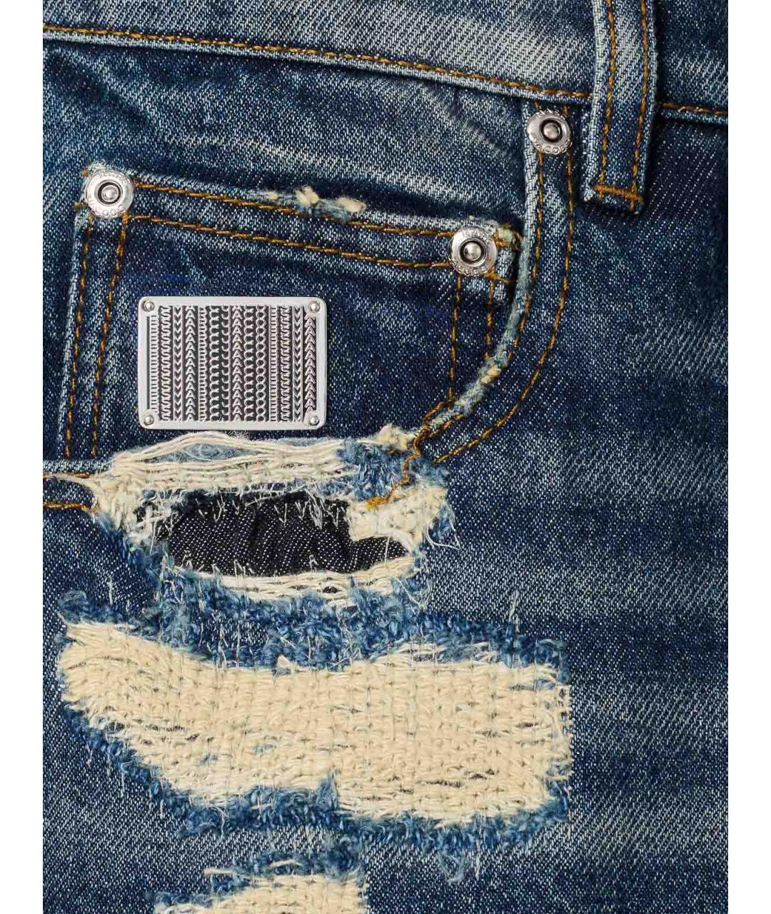MARC JACOBS Синие прямые джинсы, фото 5