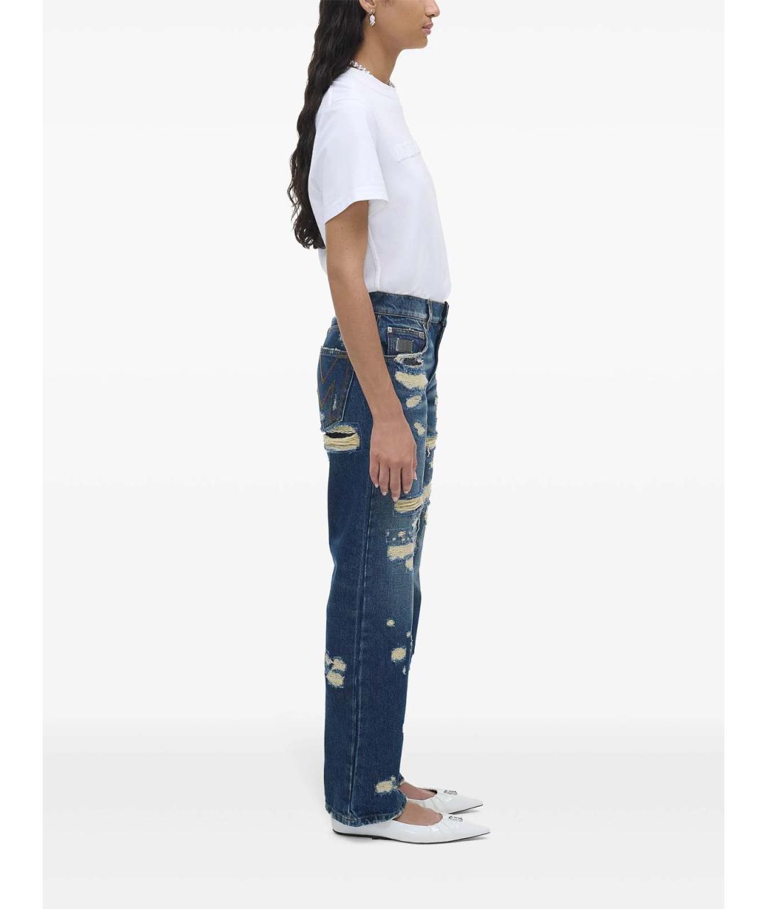 MARC JACOBS Синие прямые джинсы, фото 3