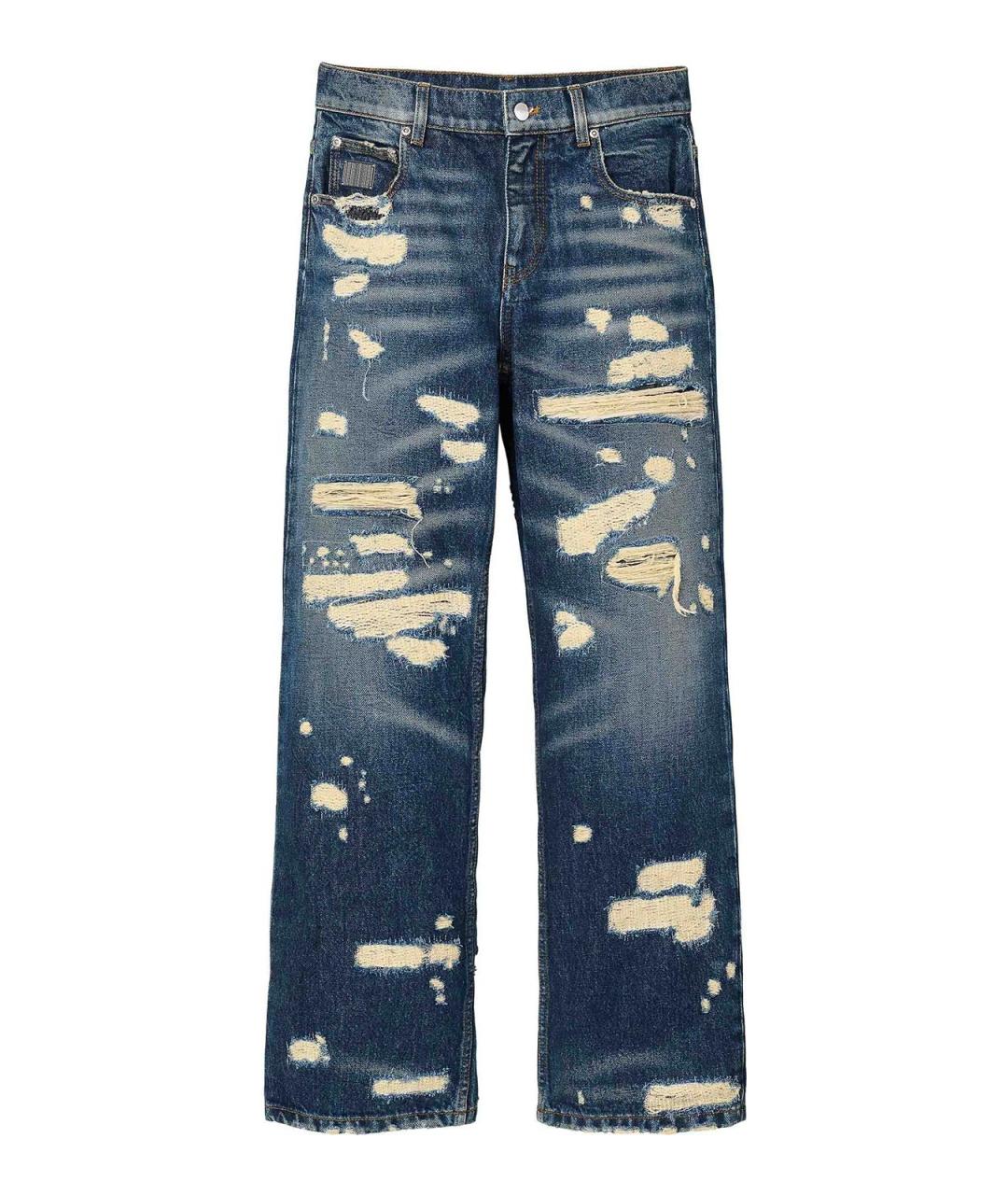 MARC JACOBS Синие прямые джинсы, фото 1