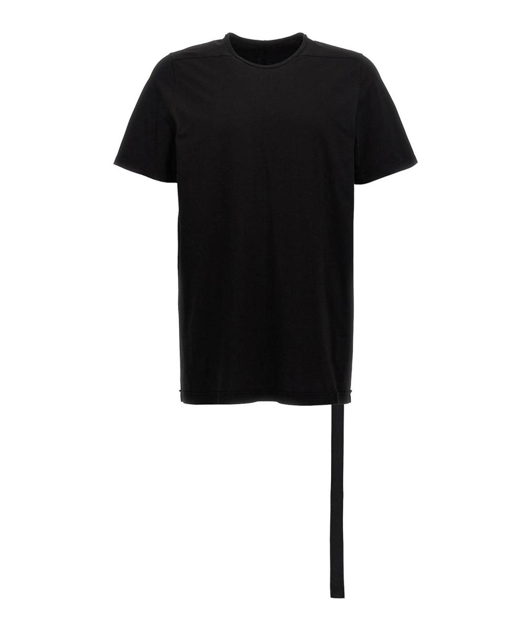 RICK OWENS DRKSHDW Черная хлопковая футболка, фото 1