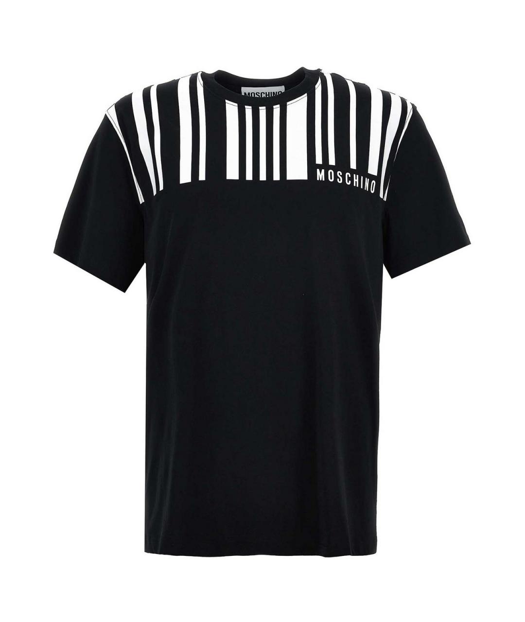 MOSCHINO Белая хлопковая футболка, фото 1