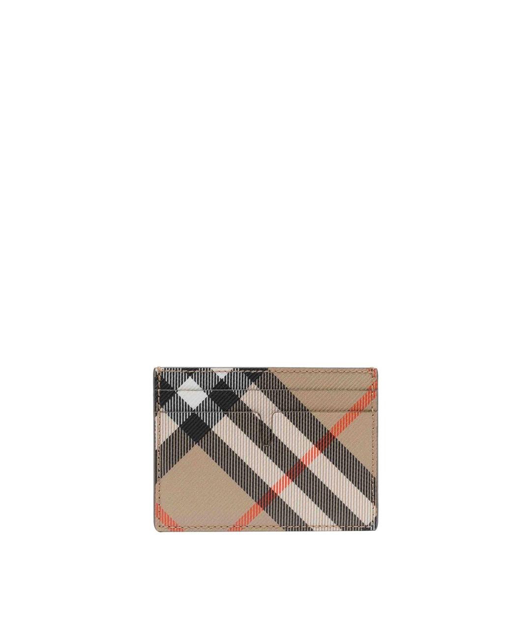 BURBERRY Бежевый кардхолдер, фото 2