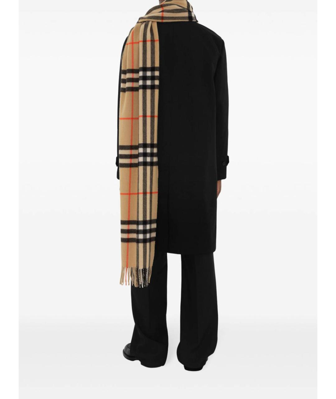 BURBERRY Бежевый шарф, фото 2